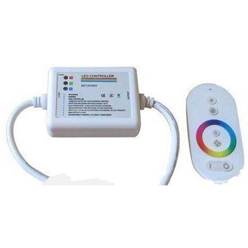 GlobalTone Controleur + télécommande tactile pour ruban LED RGB 12V 12A - Simple Boutique