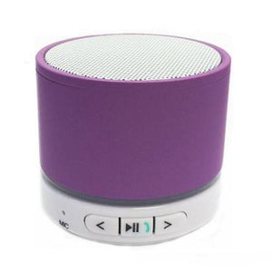 GlobalTone Haut-parleur Bluetooth portatif Haute Performance +MicroSD - 4 Couleurs Au Choix - Simple Boutique