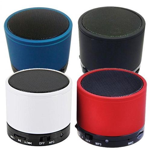 GlobalTone Haut-parleur Bluetooth portatif Haute Performance +MicroSD - 4 Couleurs Au Choix - Simple Boutique