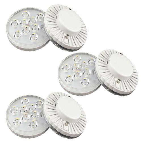GlobalTone Lumière LED sous armoire avec support 6500k, 5W, DC12V Blanc 3PK - Simple Boutique