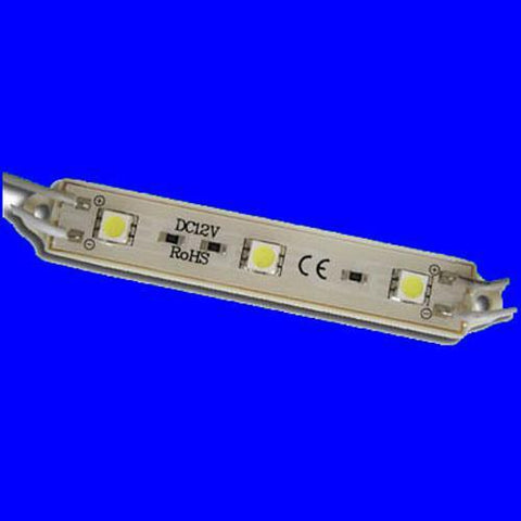 GlobalTone Module 3 lumières LED IP65 Bleu 0.06A 0.72W