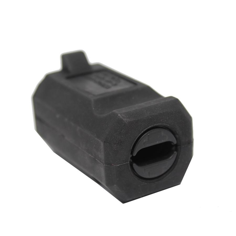GlobalTone Prise Femelle pour câble électrique nema 5-15P 125vac 15A 16-14awg SJT Noir - Simple Boutique