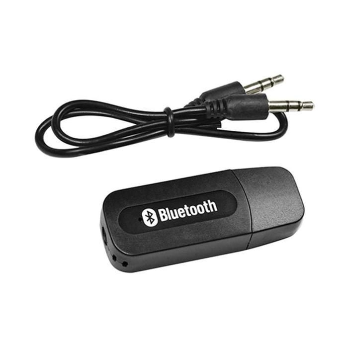 GlobalTone Récepteur de musique Bluetooth Noir - Simple Boutique