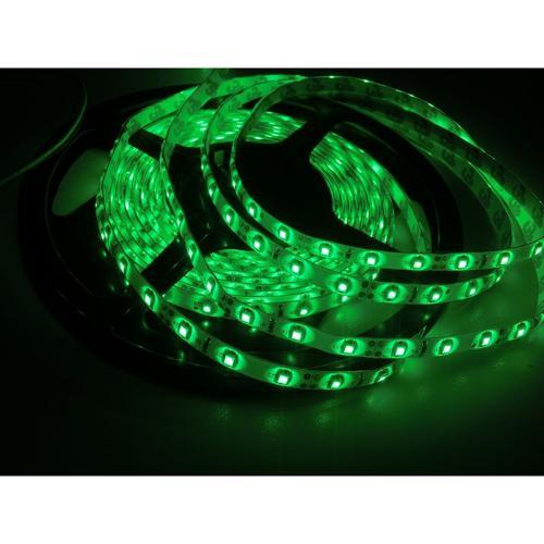 GlobalTone Ruban LED Vert 60 led/M 5M Type 3528 24W - Simple Boutique