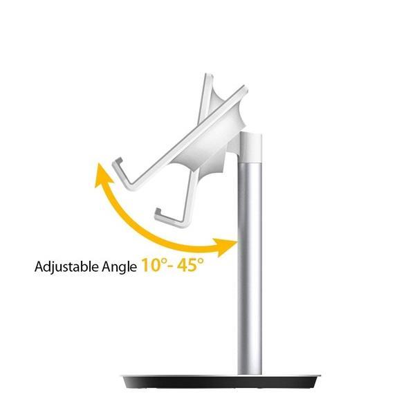 GlobalTone Support De Table Ajustable Pour tablettes et telephones intelligents jusqu'a 10 po - Simple Boutique
