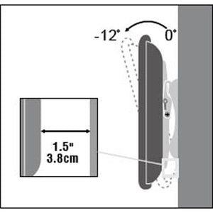 GlobalTone Support Mural Inclinable Ultra-Mince LCD LED PLASMA 32" à 65" - USAGÉ - Simple Boutique