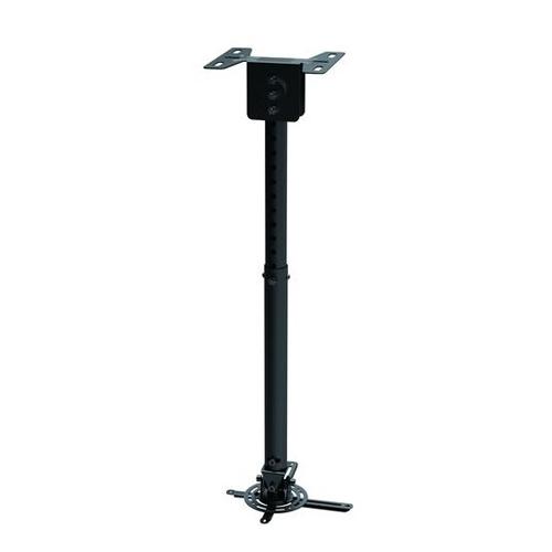 GlobalTone Support Projecteur Extensible 22.6"-32.5" Plafond Noir - Simple Boutique