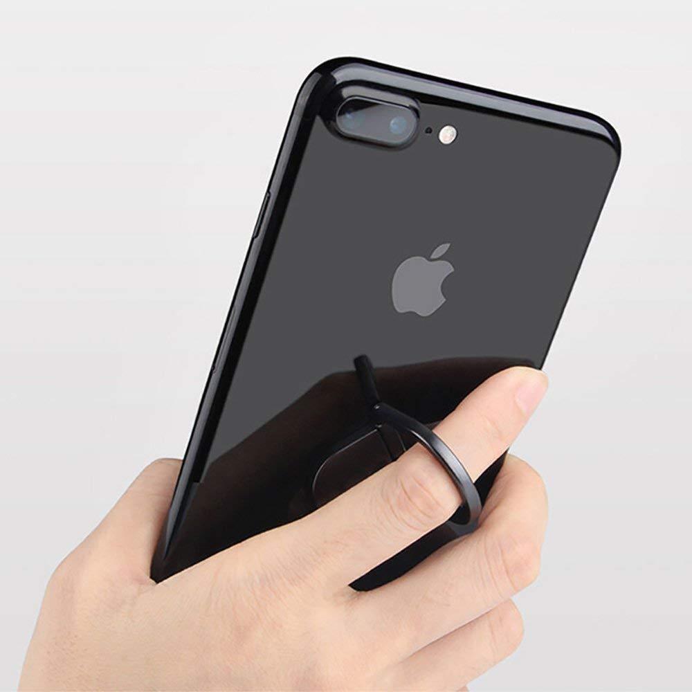 GlobalTone Support à anneau pour téléphone portable, gris - Simple Boutique