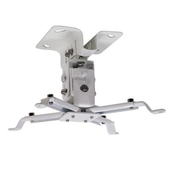 GlobalTone Support de Projecteur pour Plafond Pôle Courte 5.5" Max 22 Lbs Blanc - Simple Boutique
