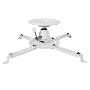 GlobalTone Support pour projecteur universel plafond BLANC max 55lbs - Simple Boutique