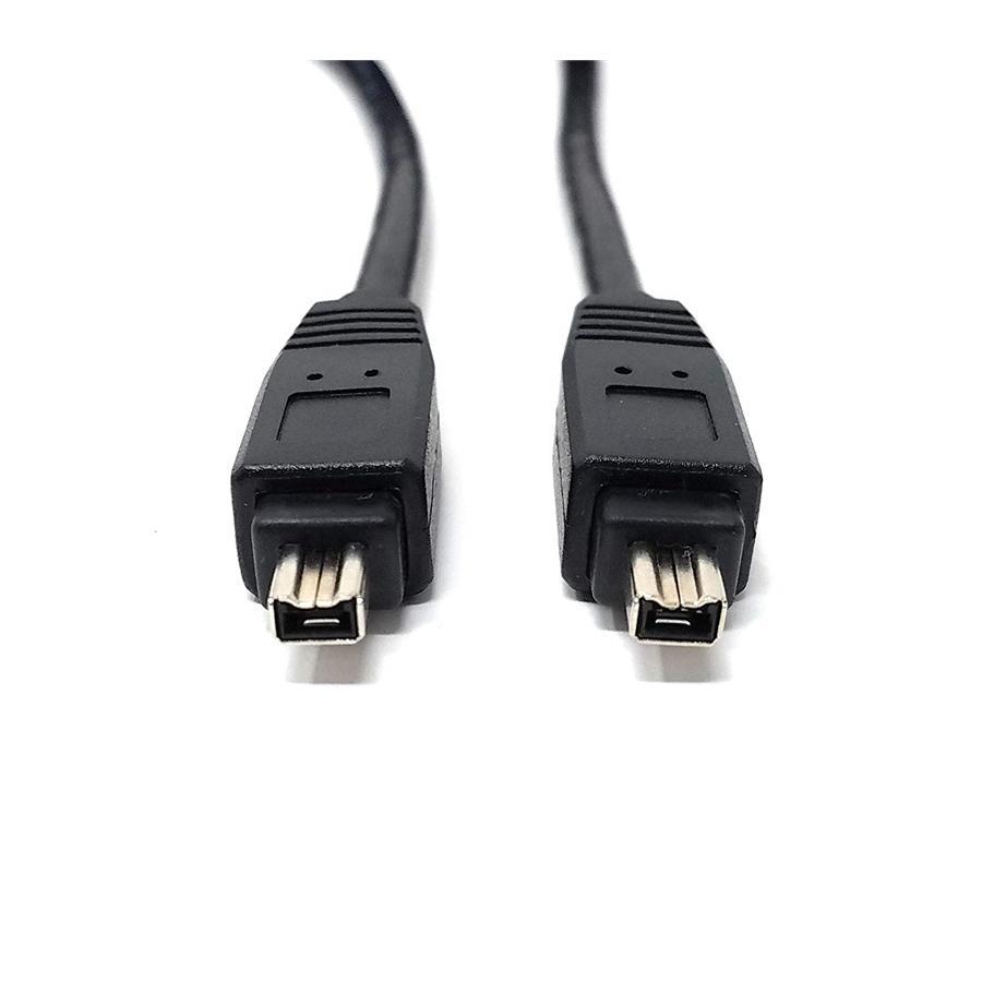 Globaltone 01140 IEEE 1394 Firewire 4PIN 4PIN 6 Pi Noir - Simple Boutique