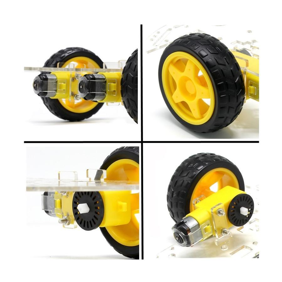 Globaltone 03541 Kit de Voiture Robotique Intelligente pour Arduino - Simple Boutique