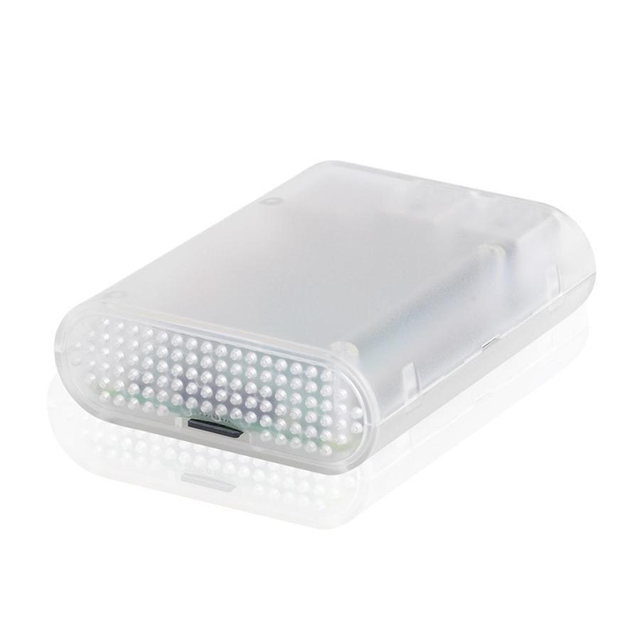 Globaltone 03546 Boitier Moulé par Injection pour Raspberry Pi 2 Pi 3 Modèle B/B+ Transparent - Simple Boutique