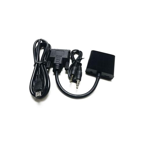 Globaltone Convertisseur DVI-D Mâle À VGA Femelle Avec Audio - Simple Boutique