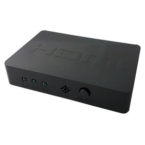 Globaltone Mini Sélecteur HDMI 3 Entrées À 1 Sortie 1080P