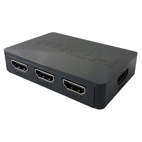 Globaltone Mini Sélecteur HDMI 3 Entrées À 1 Sortie 1080P - Simple Boutique