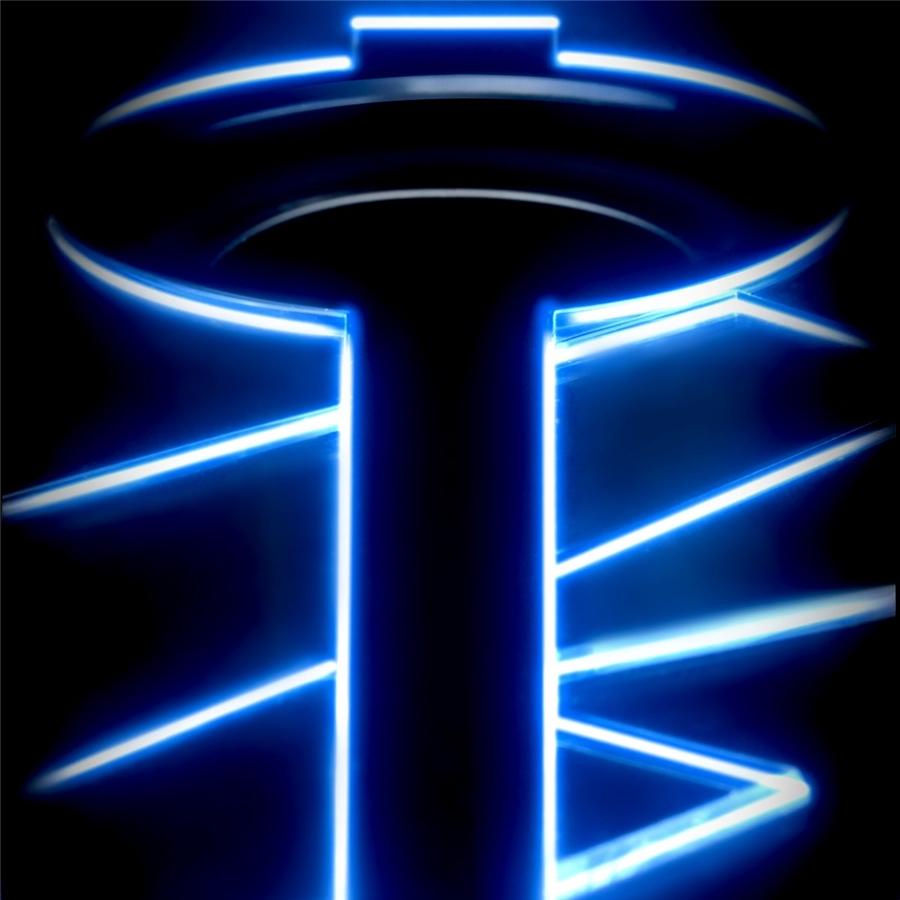 Gogroove BassPulse 2.1 Haut-Parleurs d'Ordinateur avec Lumières LED et Subwoffer Bleu GGBP000100BKUS - Simple Boutique