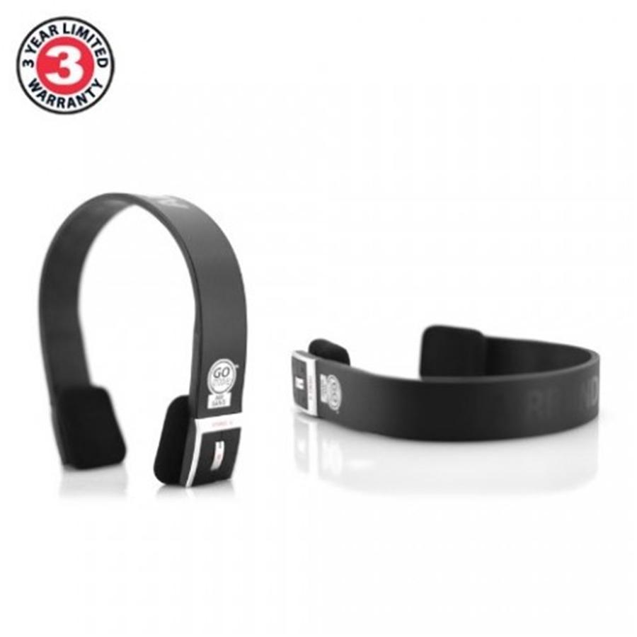 Gogroove Bluevibe Airband Casque d'Écoute Bluetooth Sans Fil Noir GGAB000200BKEW - Simple Boutique