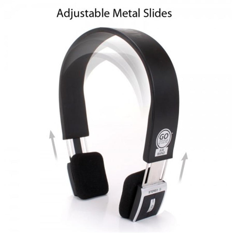Gogroove Bluevibe Airband Casque d'Écoute Bluetooth Sans Fil Noir GGAB000200BKEW - Simple Boutique