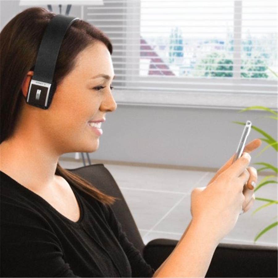 Gogroove Bluevibe Airband Casque d'Écoute Bluetooth Sans Fil Noir GGAB000200BKEW - Simple Boutique