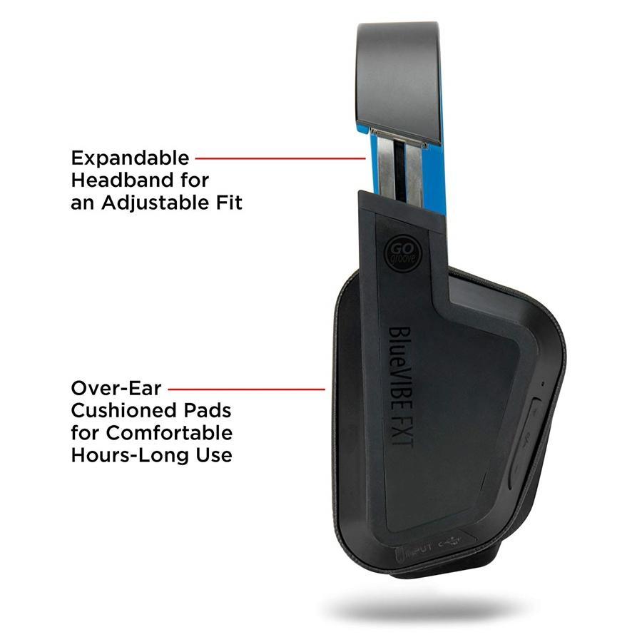 Gogroove Bluevibe FXT Kit d'Adaptateur et Casque d'Écoute Sans Fil Bluetooth Noir - Simple Boutique
