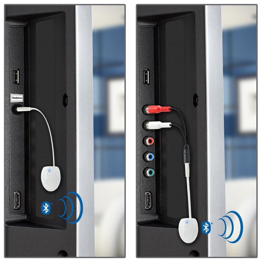 Gogroove Bluevibe FXT Kit d'Adaptateur et Casque d'Écoute Sans Fil Bluetooth Noir - Simple Boutique