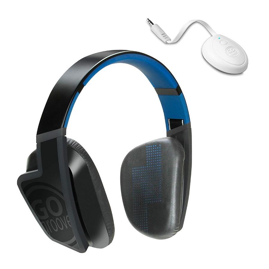 Gogroove Bluevibe FXT Kit d'Adaptateur et Casque d'Écoute Sans Fil Bluetooth Noir - Simple Boutique