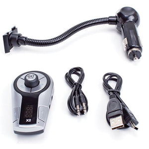 Gogroove Flexsmart X2 Transmetteur FM Bluetooth pour Voiture Gris GGFSX20200GYEW - Simple Boutique