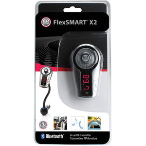 Gogroove Flexsmart X2 Transmetteur FM Bluetooth pour Voiture Gris GGFSX20200GYEW - Simple Boutique