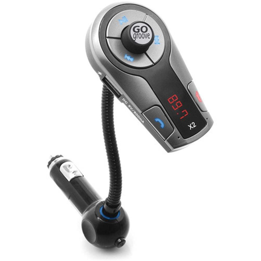 Gogroove Flexsmart X2 Transmetteur FM Bluetooth pour Voiture Gris GGFSX20200GYEW - Simple Boutique
