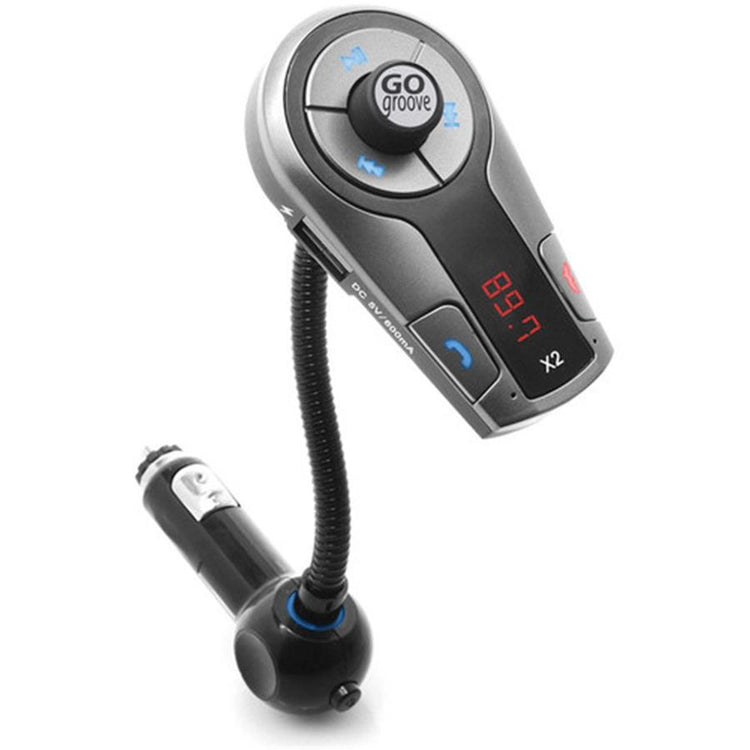 Gogroove Flexsmart X2 Transmetteur FM Bluetooth pour Voiture Gris GGFSX20200GYEW - Simple Boutique