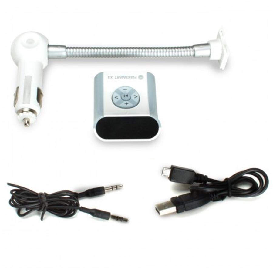 Gogroove Flexsmart X3 Transmetteur C FM pour Voiture Blanc GGFSX30100WTEW - Simple Boutique