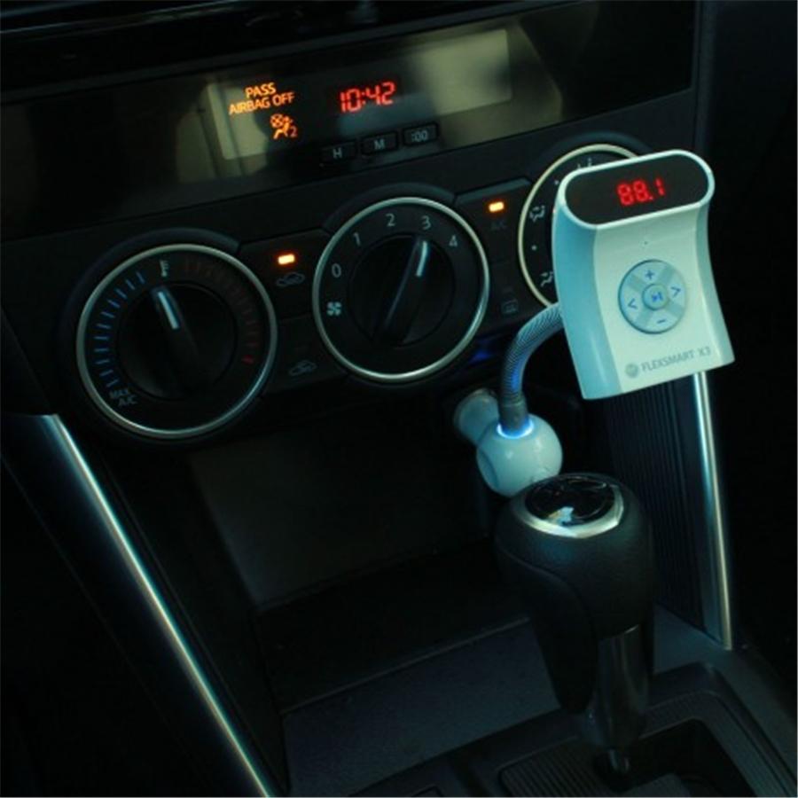 Gogroove Flexsmart X3 Transmetteur C FM pour Voiture Blanc GGFSX30100WTEW - Simple Boutique