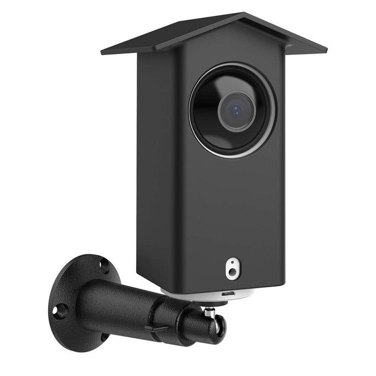HOLACA Étui de Protection Résistant à l'eau + Support de Fixation Murale en Métal pour Wyze Cam Pan, Intérieure/Extérieure, Noir - Simple Boutique