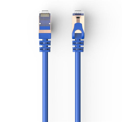 HP - Câble Réseau Ethernet Cat6 F/UTP, 250MHz, 1Gbps, RJ45, Longeur de 2 Mètre, Bleu