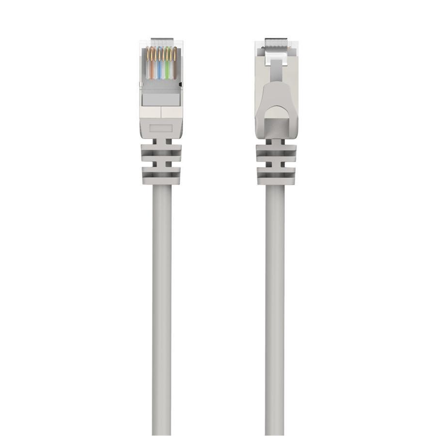HP - Câble réseau Ethernet Cat5E F/UTP, 100 MHz, 100 Mbps, RJ45, Longeur de 2 Mètre, Gris - Simple Boutique