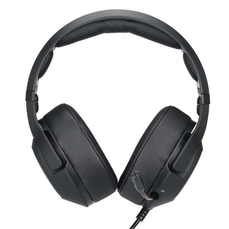 HP - Casque de Jeu Filaire 7.1 Surround avec Microphone et Rétro-Éclairage, Câble de 2.2 Mètres, Noir - Simple Boutique