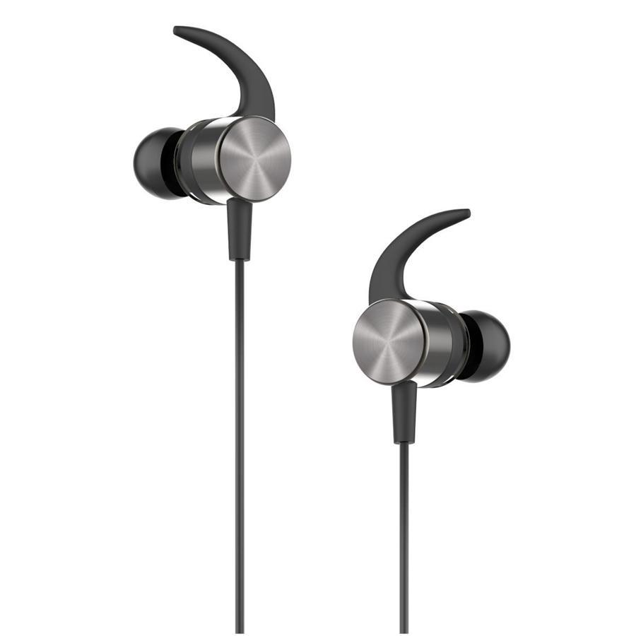 HP - Écouteurs Stéréo Intra-Auriculaire avec Contrôle du Volume et Microphone, Gris - Simple Boutique