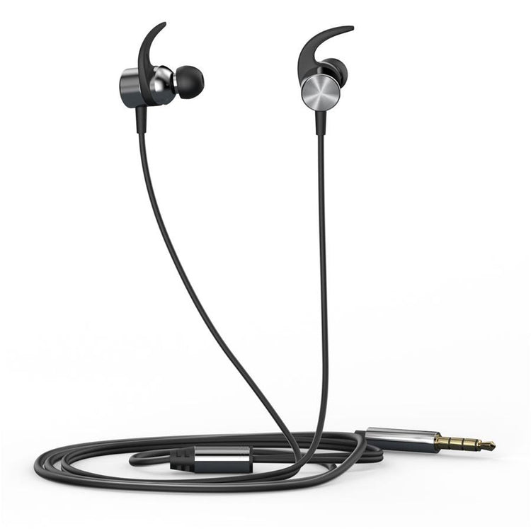 HP - Écouteurs Stéréo Intra-Auriculaire avec Contrôle du Volume et Microphone, Gris - Simple Boutique