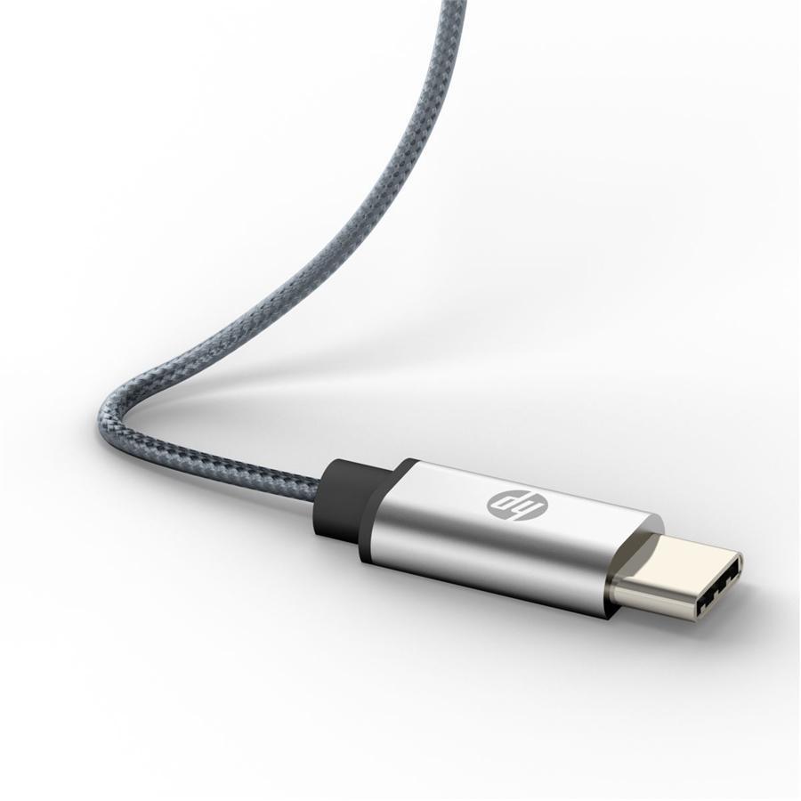 HP - Écouteurs Stéréo Intra-Auriculaire avec Prise de Type-C, Microphone et Télécommande Intégrés, Noir - Simple Boutique