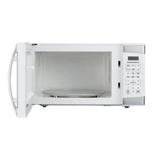 Hamilton Beach 1,1 Pi. Cu. Four à Micro-ondes 1000W en Acier Inoxydable Blanc (REMIS À NEUF) - Simple Boutique