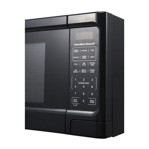 Hamilton Beach 1,1 Pi. Cu. Four à Micro-ondes 1000W en Acier Inoxydable Noir (REMIS À NEUF) - Simple Boutique