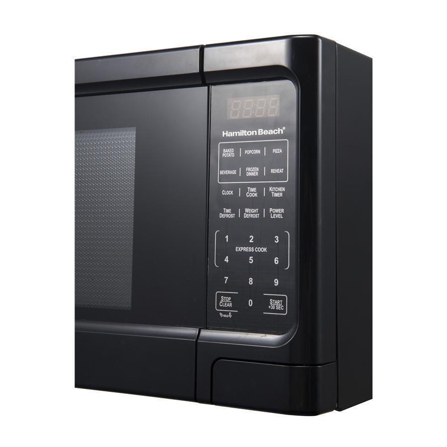 Hamilton Beach 1,1 Pi. Cu. Four à Micro-ondes 1000W en Acier Inoxydable Noir (REMIS À NEUF) - Simple Boutique