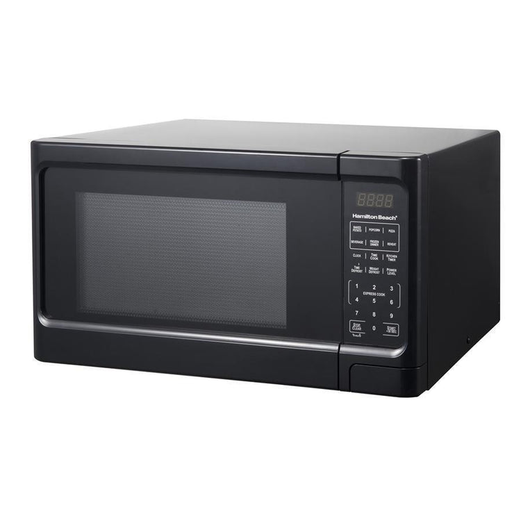 Hamilton Beach 1,1 Pi. Cu. Four à Micro-ondes 1000W en Acier Inoxydable Noir (REMIS À NEUF) - Simple Boutique