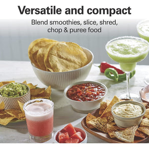 Hamilton Beach - Robot Culinaire Stack & Snap, Capacité de 4 Tasses, Noir - Simple Boutique