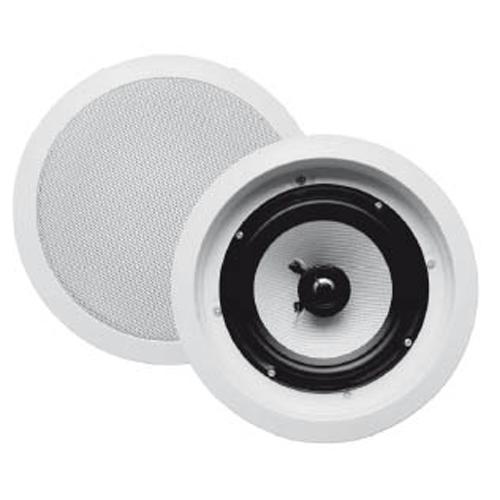 Haut-parleurs plafond encastr. Kevlar 180W 8po 2 voies 1 paire - Simple Boutique