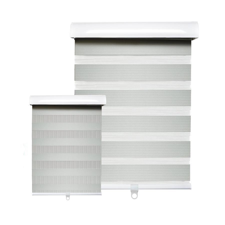 Hauz 3084GRYCD - Store de Fenêtre à Toile Alternée 30'' X 84'', Sans Cordon, Gris - Simple Boutique