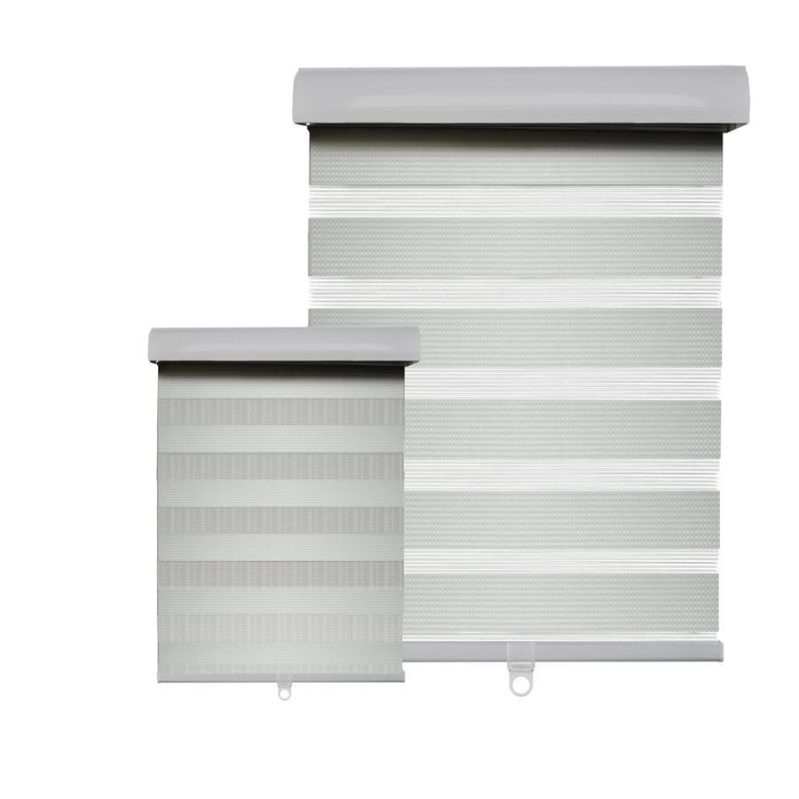 Hauz 3384GRYCD - Store de Fenêtre à Toile Alternée 33'' X 84'', Sans Cordon, Gris - Simple Boutique