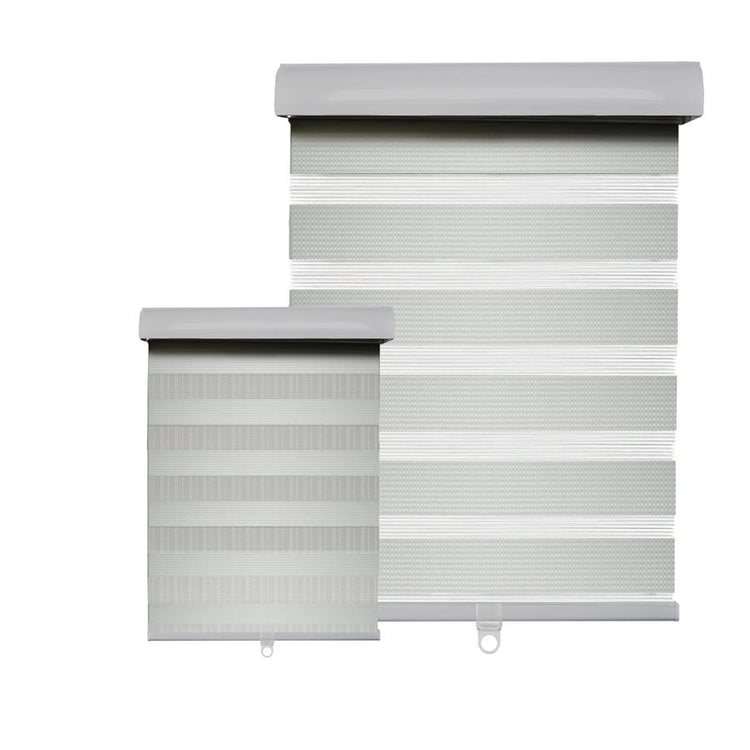 Hauz 3684GRYCD - Store de Fenêtre à Toile Alternée 36'' X 84'', Sans Cordon, Gris - Simple Boutique