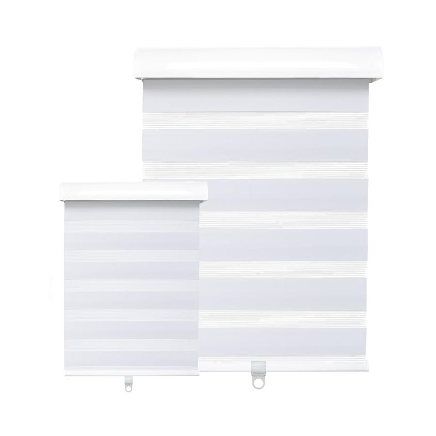 Hauz 4084WHTCD - Store de Fenêtre à Toile Alternée 40'' X 84'', Sans Cordon, Blanc - Simple Boutique